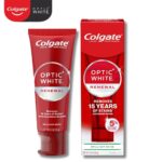 コルゲート Colgate オプティックホワイト リニューアルハイインパクト 85g 1本/2本/3本 輝く 輝き 5%過酸化水素配合 アメリカ 大人気 ホワイトニング効果 研磨剤不使用 【USLifeStyle】【台湾直送】【送料無料】
