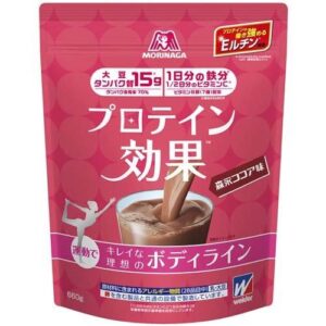 ＼ポイント5倍確定／楽天お買い物マラソン森永製菓 プロテイン効果ソイカカオ味 660gmorinaga
